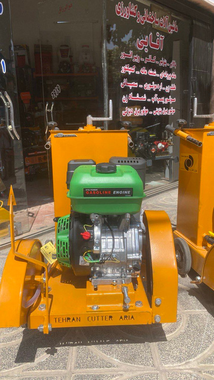 کاتر اسفالت بر با موتور 19 اسب ETQ