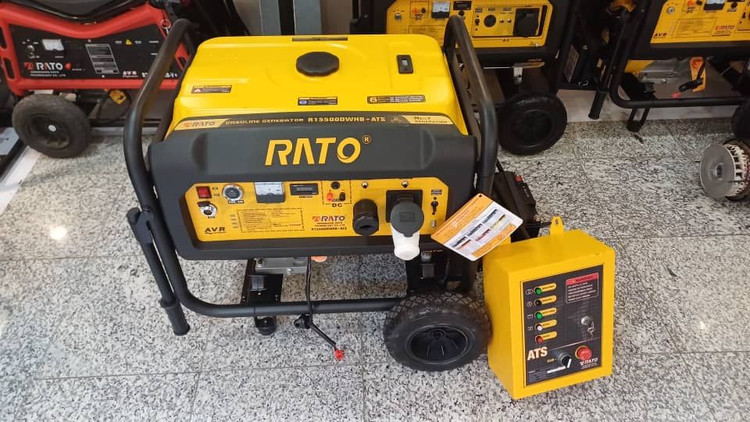 موتور برق راتو مدل 15500 توان 8.5 کیلووات تابلو امرجنسی دار