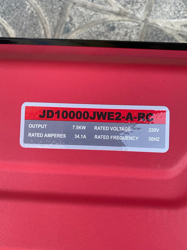 موتور برق جیانگ دانگ 7.5 کیلووات مدل JD10000JWE2