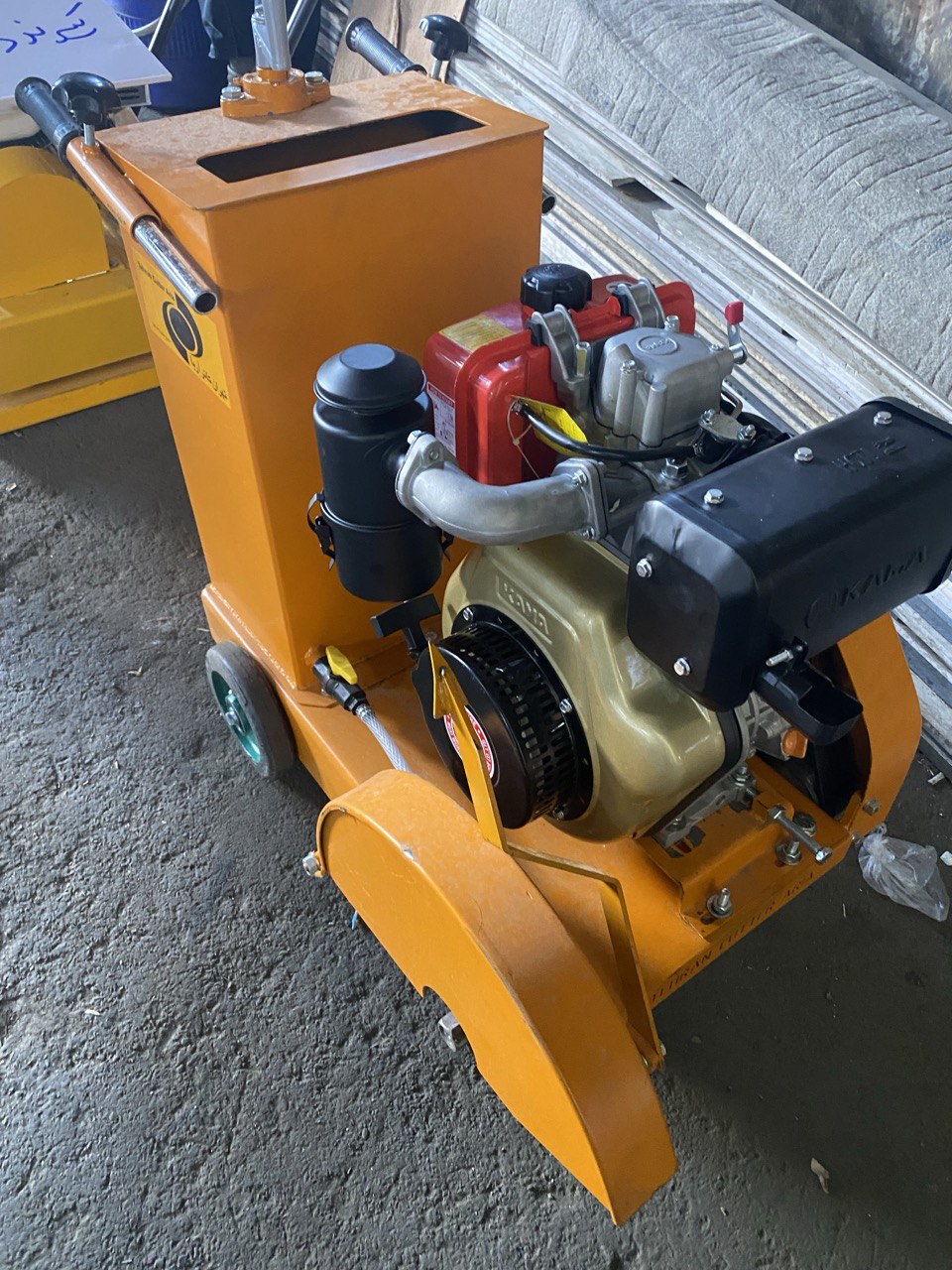 کاتر آسفالت بر دیزلی کاما توان 9 اسب مدل KM186F6