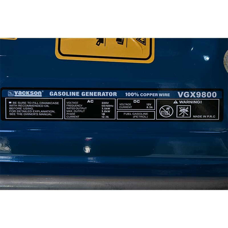 موتور برق واکسون 3.5 کیلووات مدل VGX9800 - هندلی