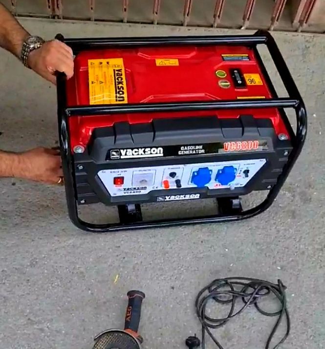 موتور برق 3.5 کیلووات واکسون مدل VC6800 - هندلی