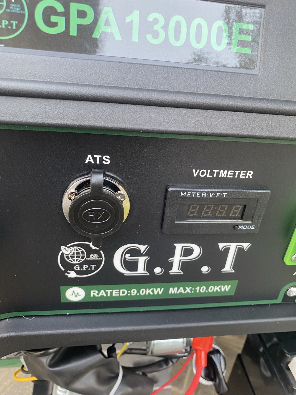 موتور برق 10 کیلووات GPT با پورت ATS