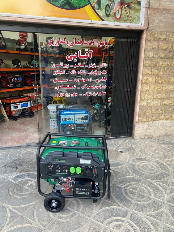 موتور برق 10 کیلووات GPT با پورت ATS