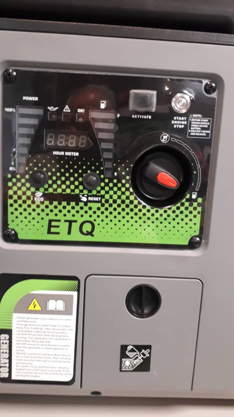 موتور برق سایلنت ETQ ریموت دار 5 کیلووات مدل IG 5300SIE