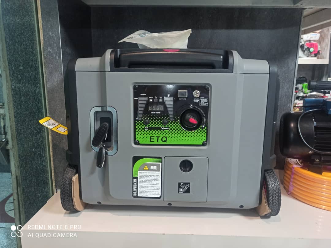 موتور برق سوپر سایلنت ای تی کیو 5 کیلووات ریموت دار