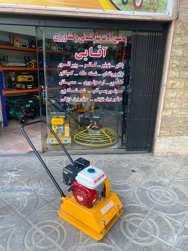 کمپکتور هیساکی 1.5 تن با موتور ویگو هوندایی