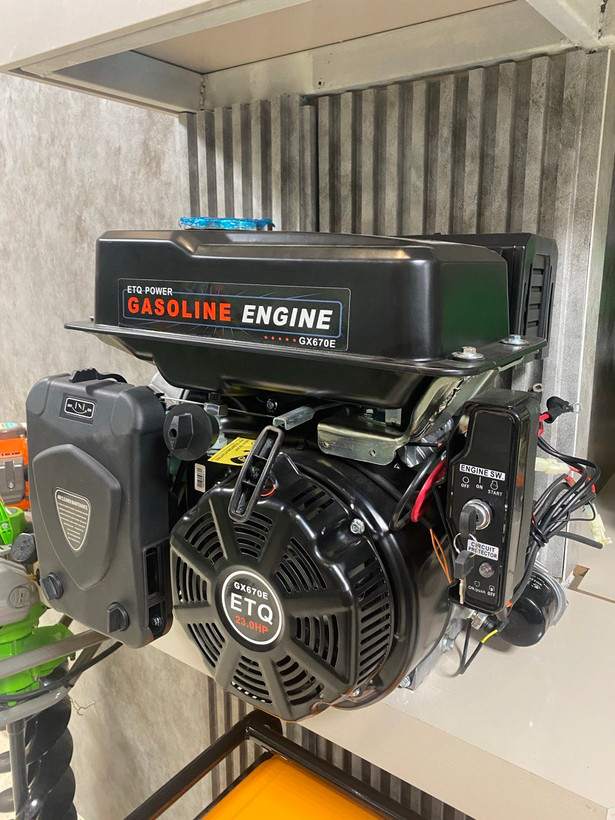 موتور تک ای تی کیو 23 اسب (ETQ)مدل GX670E - استارتی