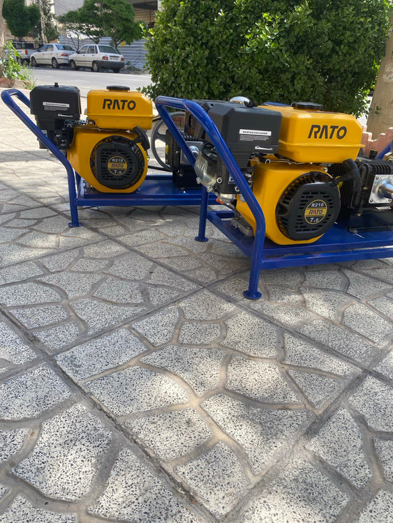 سمپاش زنبه ای با موتور راتو 7 اسب