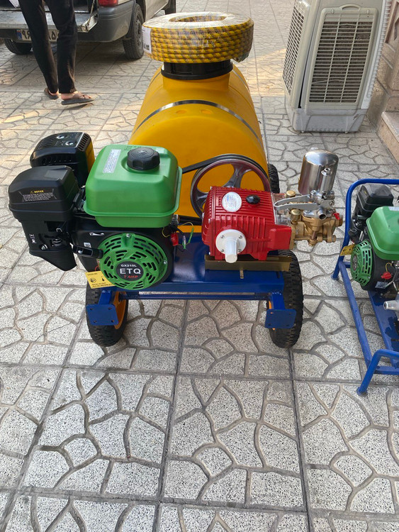 سمپاش فرغونی 200 لیتری با موتور ETQ