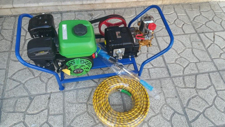 سمپاش زنبه ای با موتور بنزینی ETQ