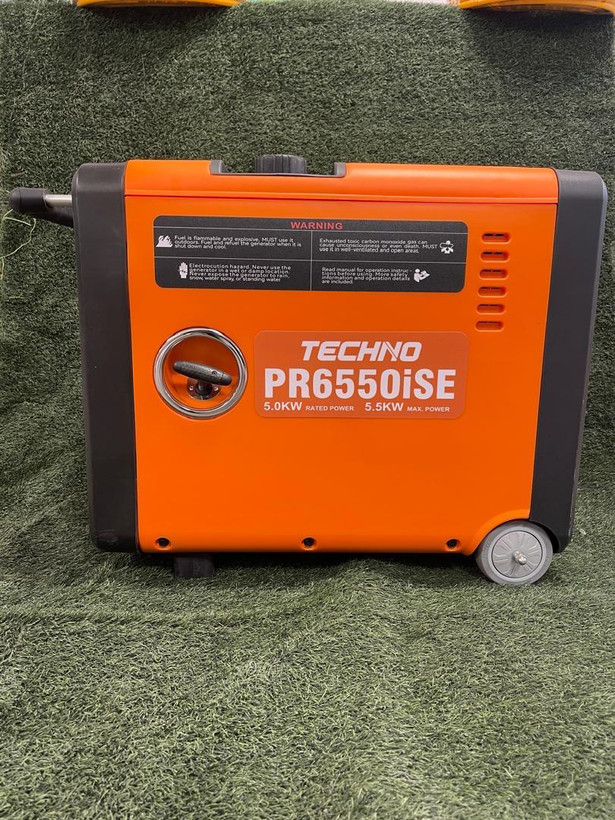 موتور برق 5.5 کیلووات تکنو سایلنت مدل PR6550iSE ریموت استارت