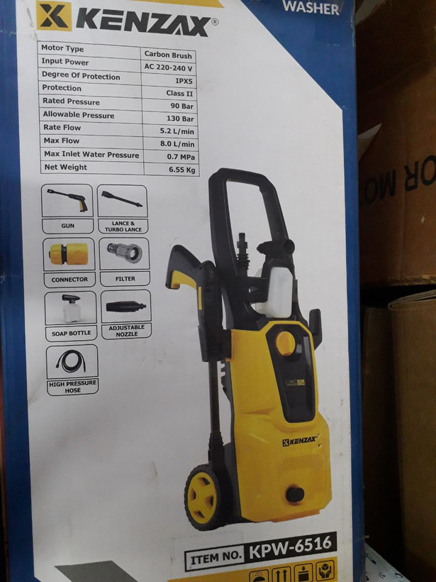 کارواش کنزاکس 130 بار مدل KWP-6516 توان 1600 وات