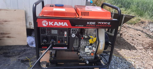 موتور برق دیزلی کاما مدل 7000 توان 5.5 کیلووات