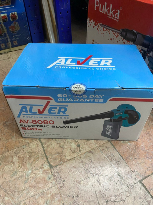 بلوور سه کاره آلور مدل AV - 8080 - دمنده مکنده جارو برقی