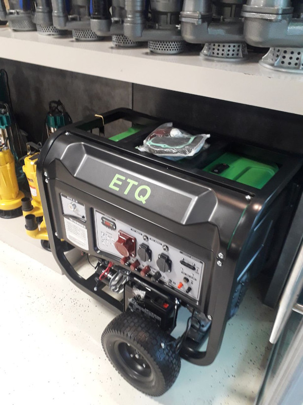 موتور برق بنزینی ای تی کیو 11 کیلووات مدل TG15900E - تک فاز