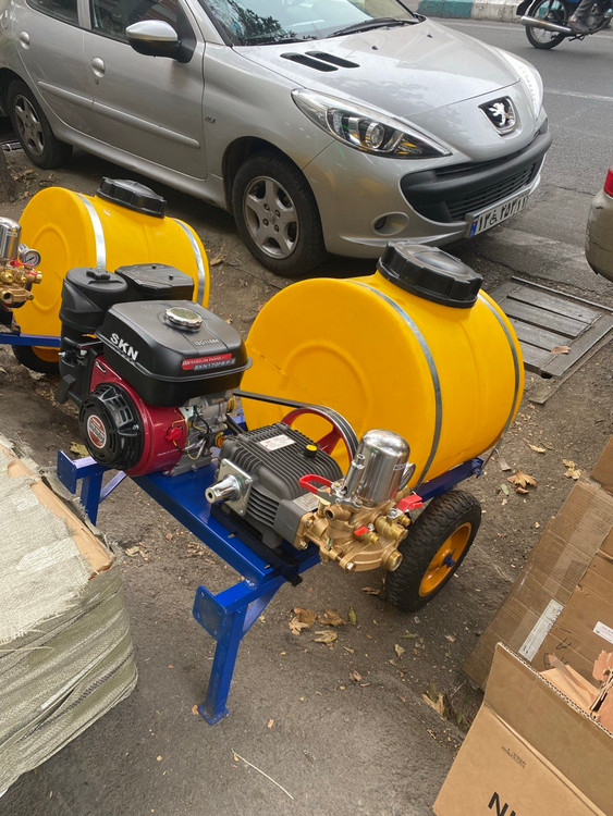 سمپاش فرغونی 100 لیتری موتور SKN