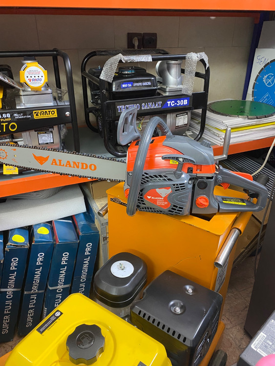 اره موتوری آلاندو 50 سانت - موتور 58 سی سی