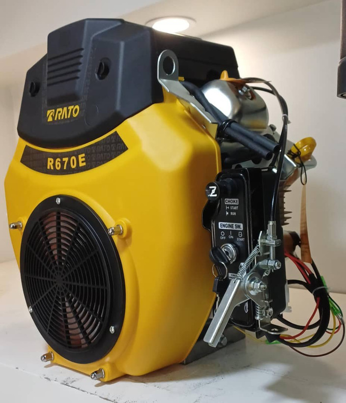 موتور تک راتو 22 اسب 2 سیلندر مدل R670E