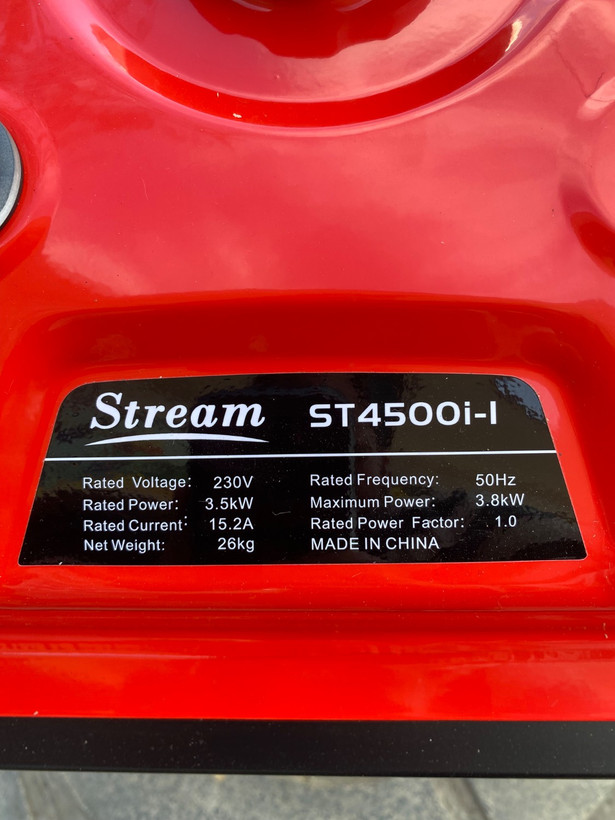 موتور برق 3.8 کیلووات استریم اینورتری مدل ST4500i-I