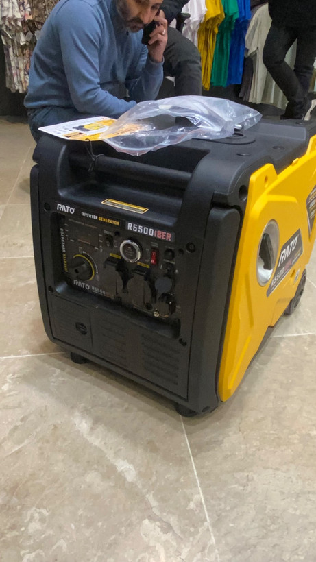 موتور برق راتو مدل R5500iSER توان 3.5 کیلووات سایلنت