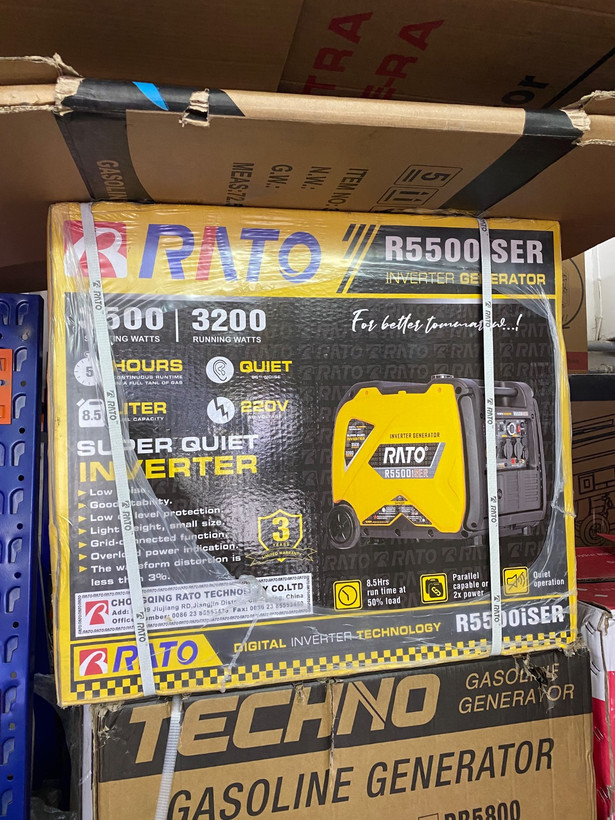 موتور برق راتو مدل R5500iSER توان 3.5 کیلووات سایلنت
