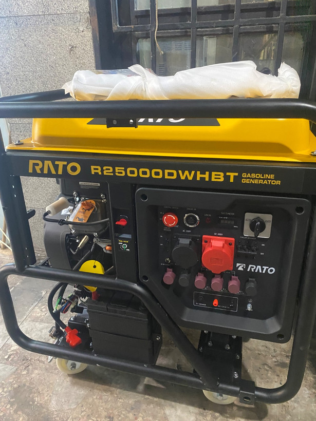 موتور برق راتو 19 کیلووات مدل R25000WHBT تک فاز - 3 فاز
